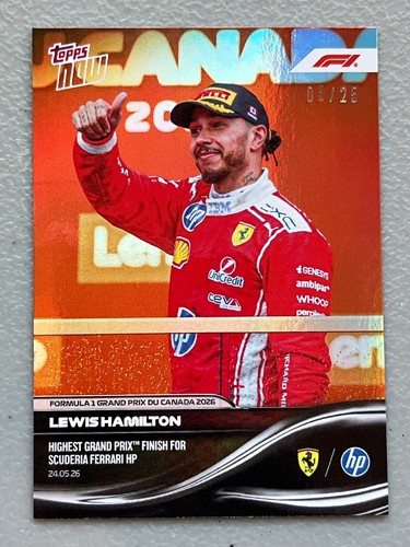 Carta lewis hamilton 2026 - carta,