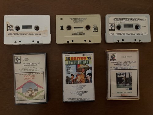 Antonio aguilar cassette - antonio, lot