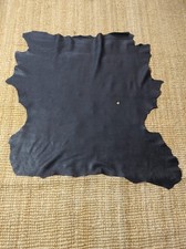 Vera pelle cervo color nero