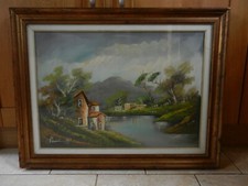 GRANDE DIPINTO OLIO SU TELA