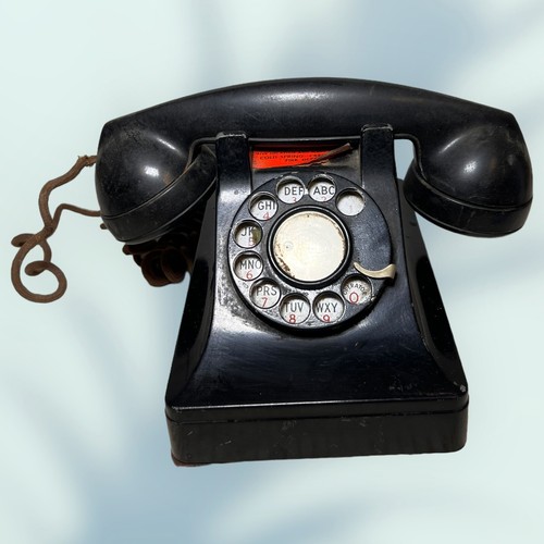 Telefono rotante vintage - rotante,