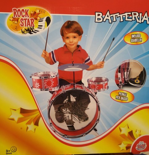 Batteria musicale tamburi - 3,