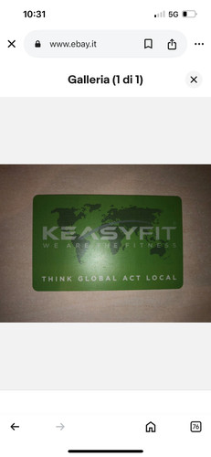 Abbonamento palestra keasyfit - abbonamento,