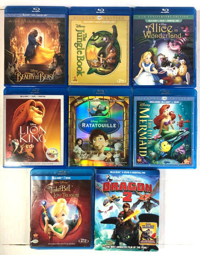 Blu ray lot kids - ray, 8