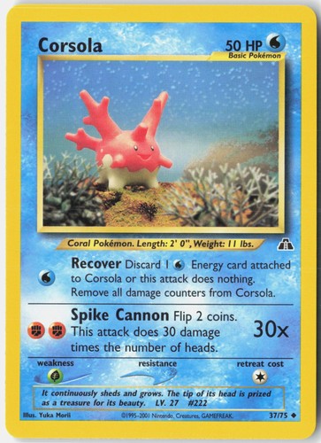 Corsola unlimited neo - unlimited, [neo