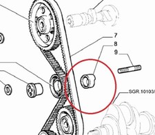 FIAT PUNTO GT - Distanziale