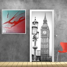 PORTA PERSONALIZZATA DECORAZIONI ARREDAMENTO LONDRA CLASSICO MODERNO DESIGN