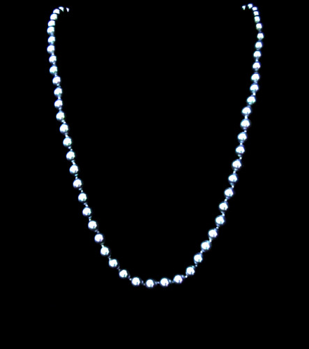 Collana perle finte - collana,