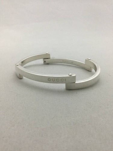Bracciale gucci file argento - bracciale,