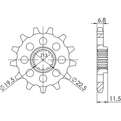 Pignone p428 z16 per - z16,