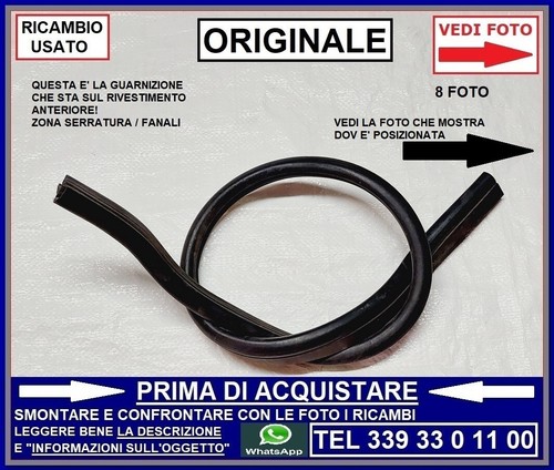 Guarnizione vano motore cofano - guarnizione,