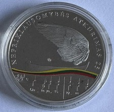 20 euro argento Lituania in PP