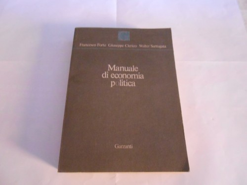 Manuale economia politica - di,