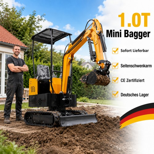 Miniescavatore diesel t - 1,0,