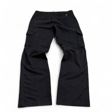 Pantaloni cargo donna neri Y2K
