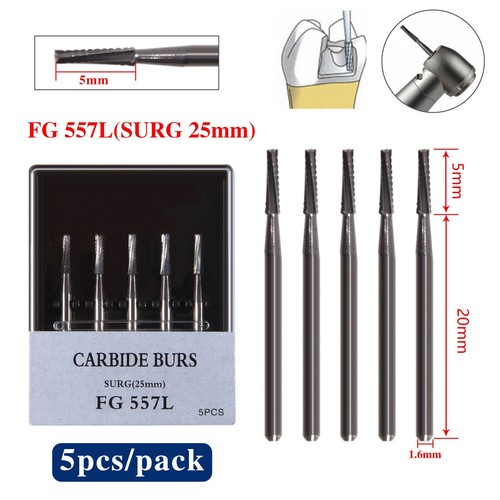 Fresa carburo dentale