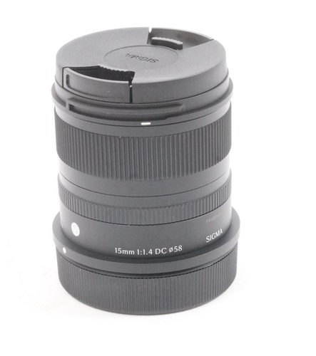 Sigma 15mm dc obiettivo - f1.4,