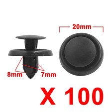 100pz Rivetto Plastica