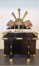 Riproduzione Elmo Samurai Kabuto In Scala