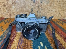 Vtg  Canon AT-1 35mm Camera w/