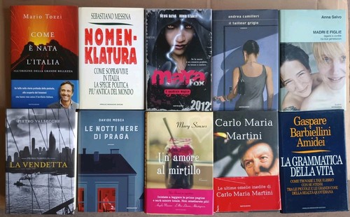Lotto libri mondadori - libri,