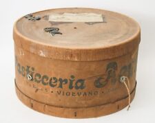 VECCHIO RARO PORTA TORTA IN CARTONE PASTICCERIA ACUTI VIGEVANO PANETTONE