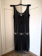 Abito donna elegante stile Charleston H&M taglia S