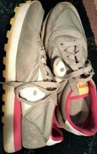 Saucony Gray Pink White
