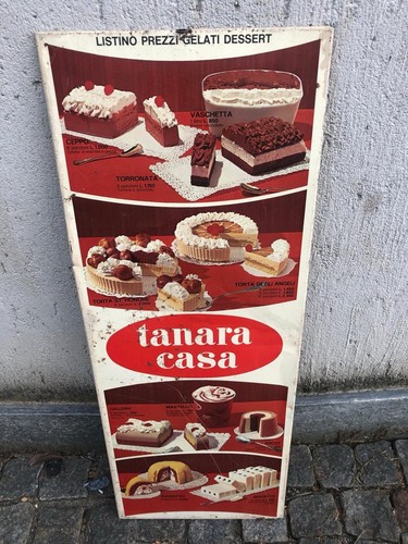Cartellone pubblicitario dolci - pubblicitario,