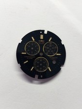 QUADRANTE / DIAL SECTOR QUARTZ   30,5 mm CIRCA  NERO PER  MIYOTA  3510/60