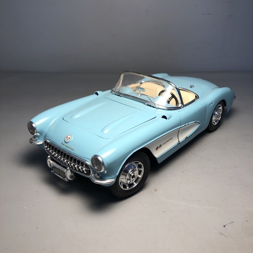 Burago chevrolet corvette - corvette, 1957