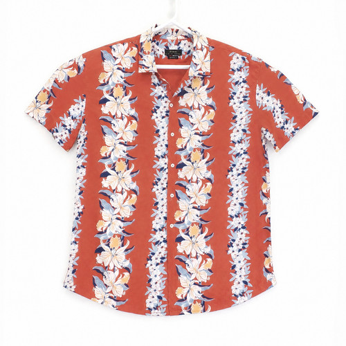 Zara hawaiian shirt - men, large