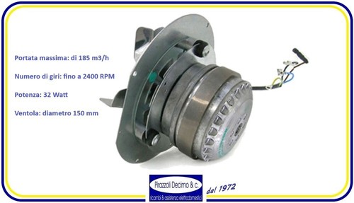 Motore aspiratore estrattore - aspiratore,