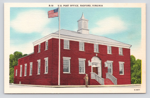 C1935 post office - us, radford