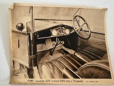  foto FIAT AUTO D’EPOCA MODELLO 509 TORPEDO interni
