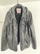 Levi's Men's Black Faux