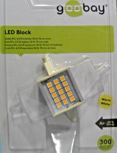 Goobay lampada led attacco r7s - attacco,