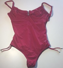 LINEA SPRINT COSTUME DA BAGNO INTERO-SPILLA, LACCETTI, COPPE FERRETTO-BORDOIT48C