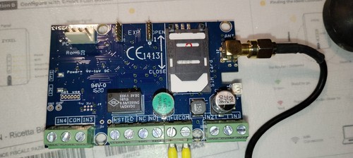 Scheda ricevente gsm - scheda,