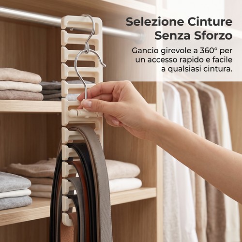 Appendi cinture armadio con - cinture,