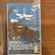 CARTOLINA AVIAZIONE ILL