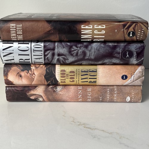 Anne rice lot hardcover - lot, 4