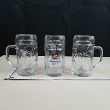 3 boccali, bicchieri col