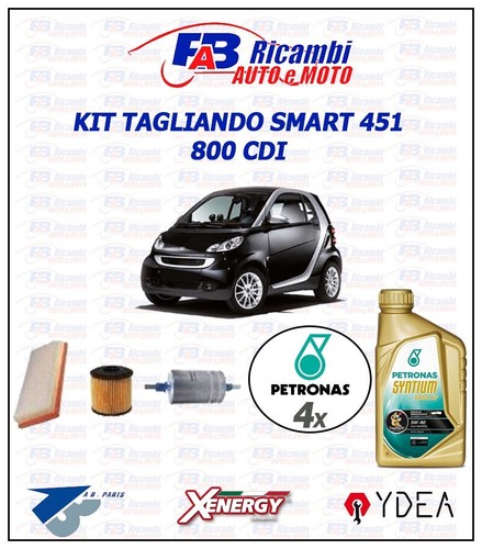 Kit tagliando smart 451 800 - kit,