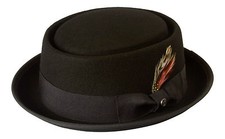  Cappello torta di maiale nero