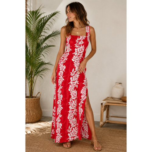 Maxi abito hawaiano vintage