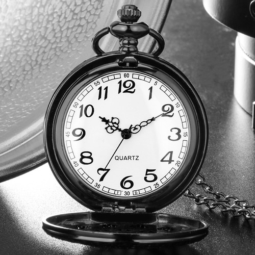 Orologio tasca nero lusso - nero,