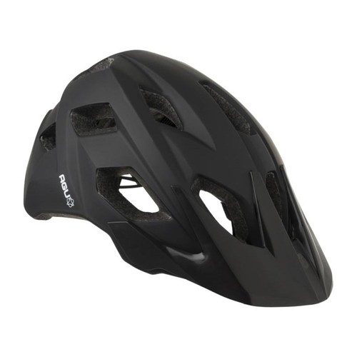 Casco agu mtb nero - nero,