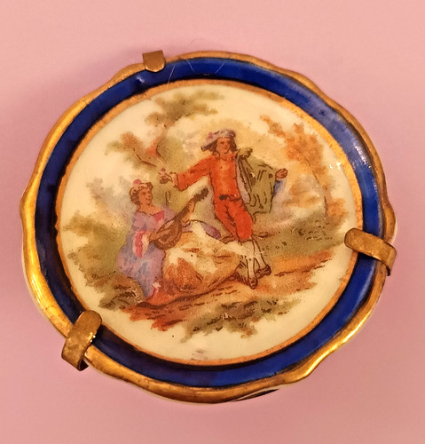 Piattino miniatura limoges - piattino,