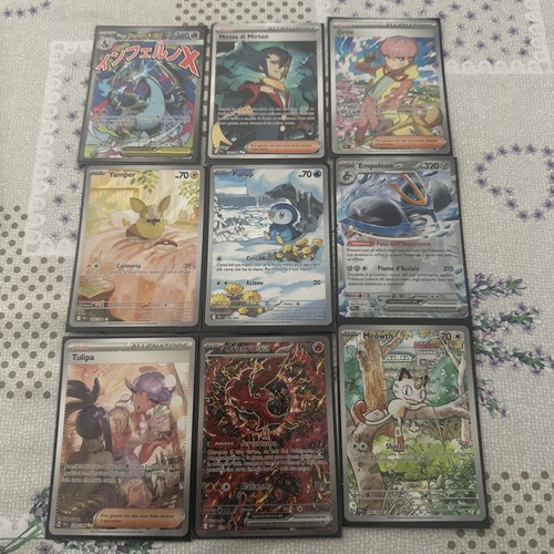 Lotto pokémon rare sir - ir, ex
